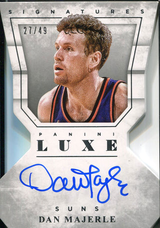 Dan Majerle Autographed 2015-16 Panini Luxe Card