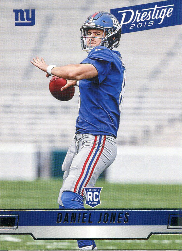 Daniel Jones 2019 Panini Prestige Rookie Card