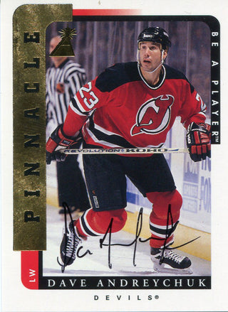 Dave Andreychuk Autographed 1997 Pinnacle Card