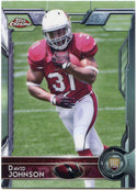 David Johnson 2015 Topps Chrome Rookie Card