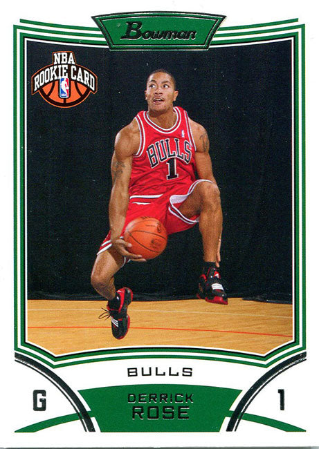 Derrick Rose Unsigned 2008-09 Bowman Card