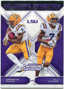 Derrius Guice & DJ Chark 2018 Panini Contenders Rookie Card