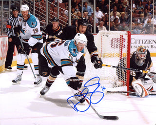 Devin Setoguchi Autographed San Jose Sharks 8x10 Photo