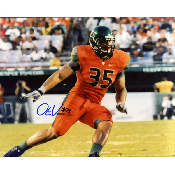 Olivier Vernon Autographed 8x10 Photo