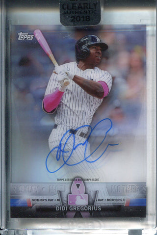 Didi Gregorius Autographed 2018 Topps Card