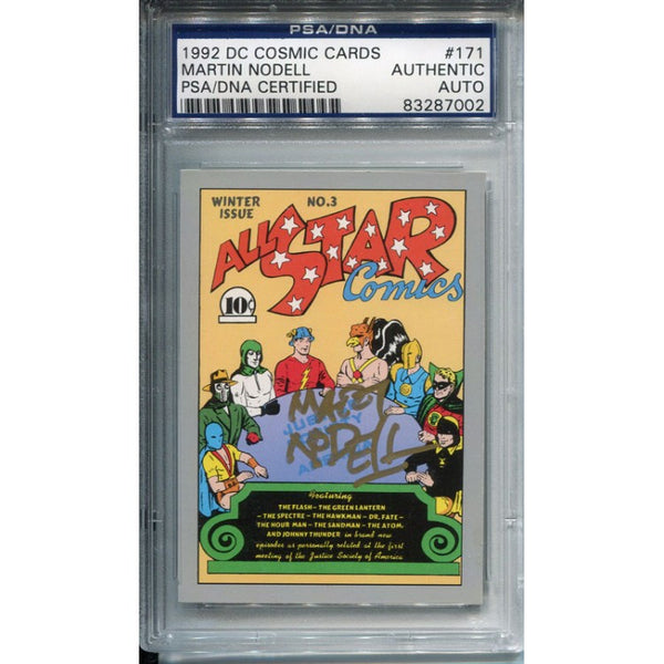 Martin Nodell Autographed 1992 DC Comic Card