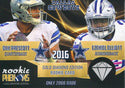 Ezekiel Elliott and Dak Prescott Rookie Phenom Gold Diamond