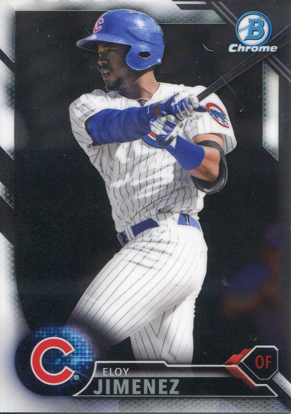 Eloy Jimenez 2016 Bowman Chrome Rookie Card