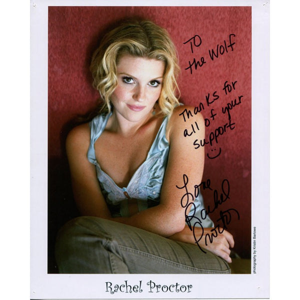 Rachel Proctor Autographed 8x10 Photo