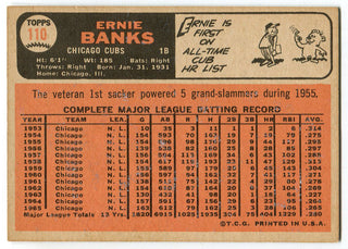 Ernie Banks 1966 Topps Card #110