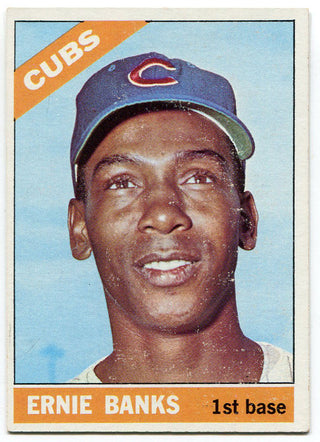 Ernie Banks 1966 Topps Card #110