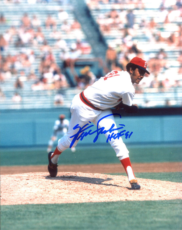 Fergie Jenkins HOF 91 Autographed 8x10 Photo