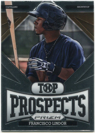 Francisco Lindor 2013 Panini Prizm Rookie Card