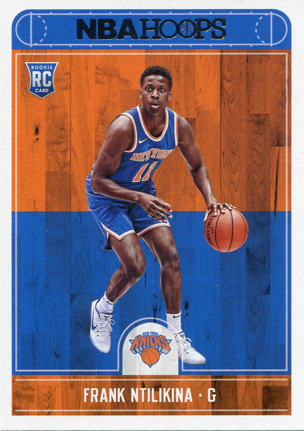 Frank Ntilikina 2017-18 Panini Hoops Rookie Card