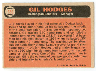 Gil Hodges 1966 Topps Card #386