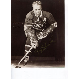 Henri Richard Autographed 8x10 Photo