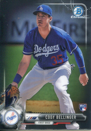 Cody Bellinger 2017 Topps Bowman Chrome Rookie Card