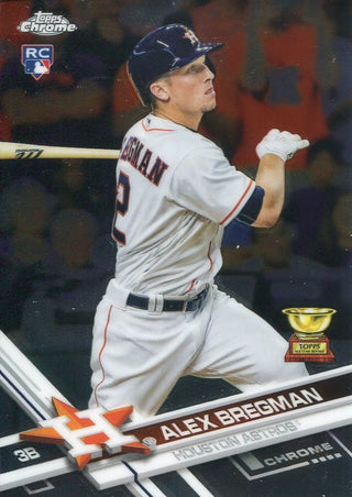 Alex Bregman 2017 Topps Chrome Rookie Card