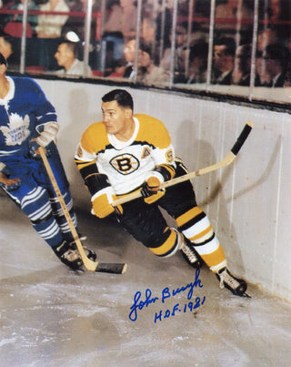 John Bucyk "HOF 1981" Autographed 8x10 Photo