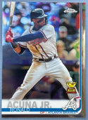 Ronald Acuna Jr. 2019 Topps Chrome Card #117