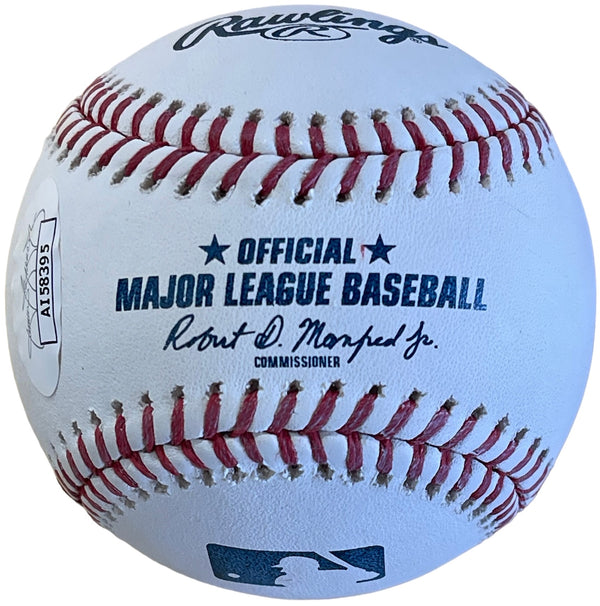 Andrew Benintendi Autographed Official Major League Baseball (JSA)