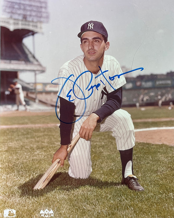 Joe Pepitone Autographed 8x10 Baseball Photo