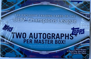 2021/22 Topps Finest UEFA Champions League Soccer Hobby Box