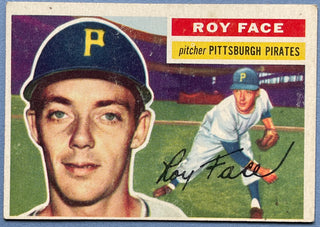 Roy Face1956 Topps baseball Card #13