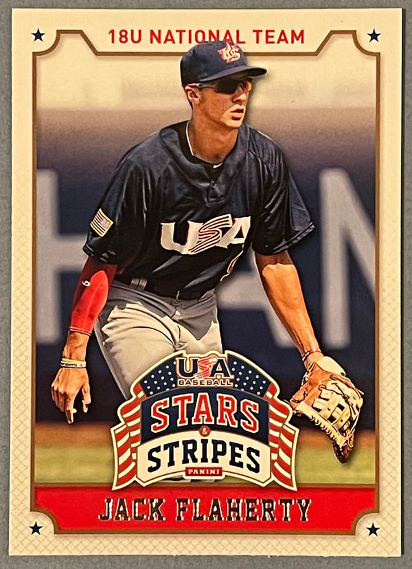 Jack Flaherty 2015 Panini Stars & Stripes Card #45