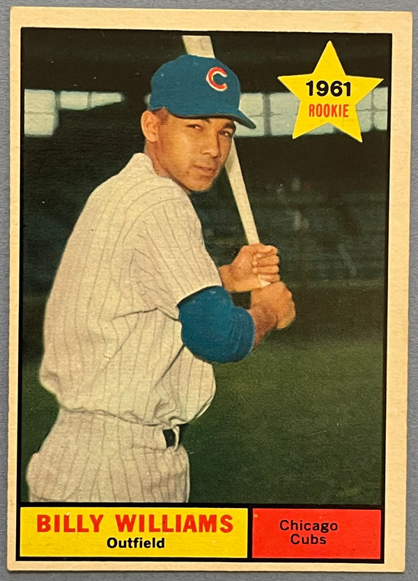 Billy Williams 1961 Topps Baseball Card #141