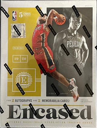 2019/20 Panini Encased Basketball Hobby Box