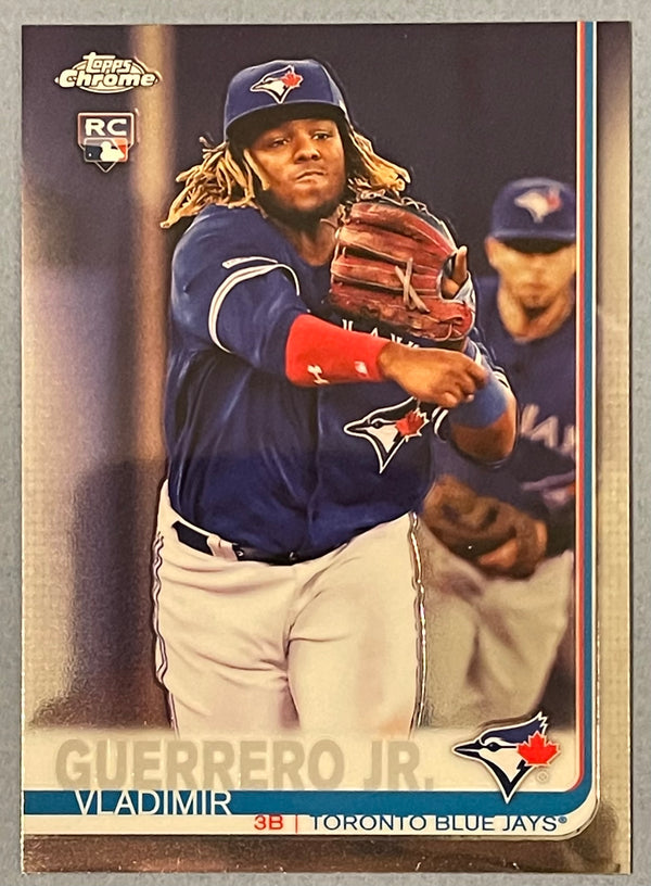 Vladimir Guerrero Jr 2019 Topps Chrome Rookie Card #21