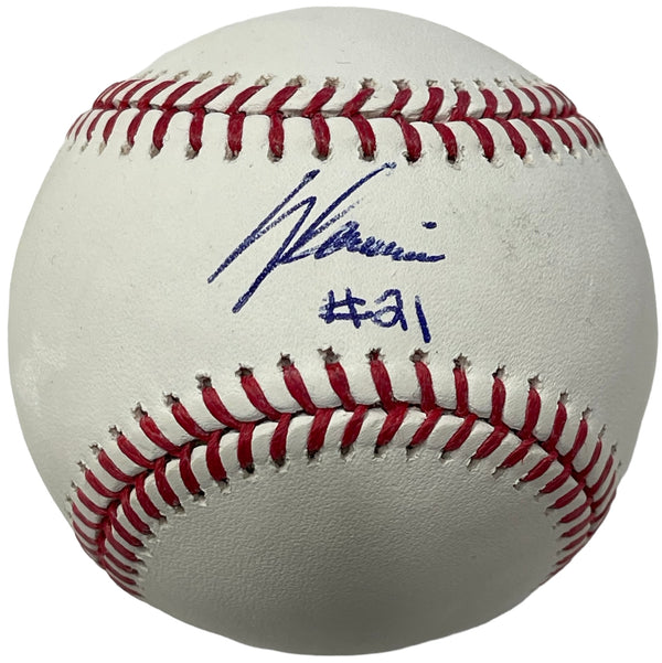 Slade Cecconi autographed Official Major League Baseball (JSA)