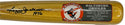 Reggie Jackson Autographed Cooperstown Bat MLB Team Series Orioles (Beckett)