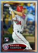 Bryce Harper 2012 Topps Chrome Rookie Card #196