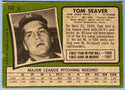 Tom Seaver 1971 Topps baseball Card #160