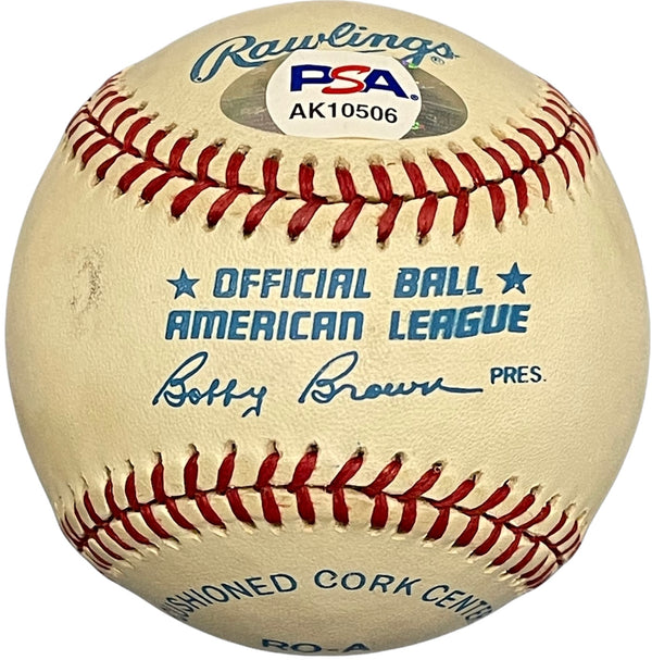 Yogi Berra Autographed Official Baseball (PSA)