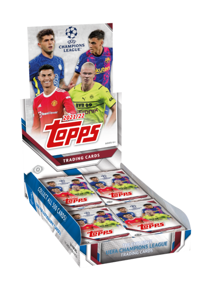 2021/22 Topps UEFA Champions League Collection Soccer Hobby Box