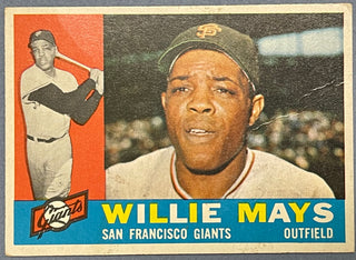 Willie Mays 1960 Topps Baseball Card #200