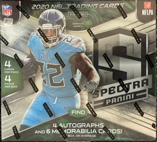 2020 Panini Spectra Football Hobby Box