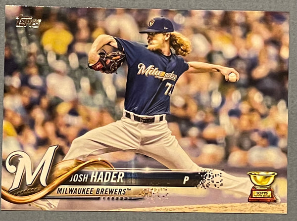 Josh Hader 2018 Topps Series 2 Rookie Card #357