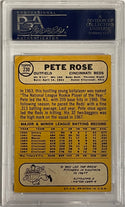 Pete Rose Autographed 1968 Topps Card #230 (PSA)