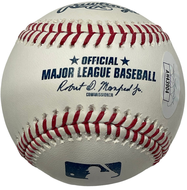 Brandon Marsh autographed Official Major League Baseball (JSA)