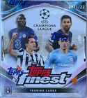 2021/22 Topps Finest UEFA Champions League Soccer Hobby Box