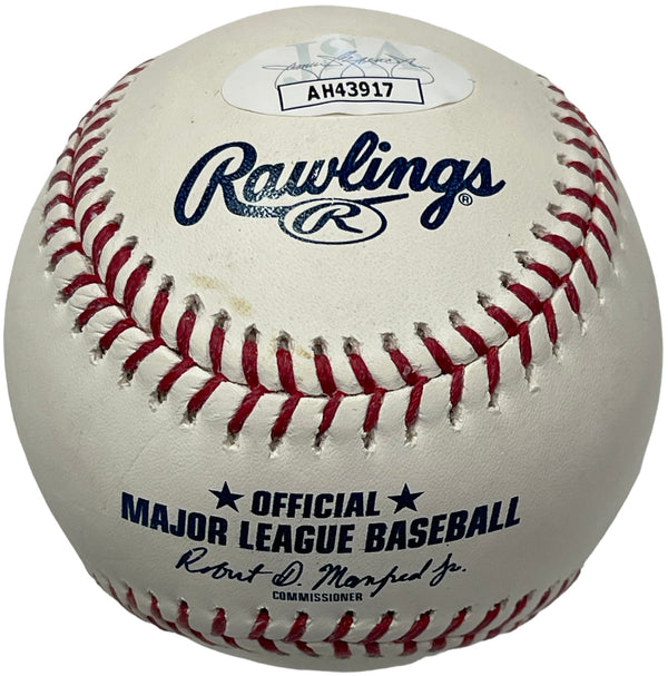 Juan Pierre autographed Official Major League Baseball (JSA)