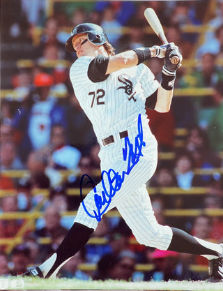 Carlton Fisk Autographed 8x10 Baseball Photo (Beckett)