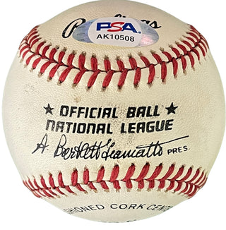 Carl Hubbell Autographed Official Baseball (PSA)