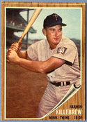 Harmon Killebrew 1962 Topps baseball Card #70