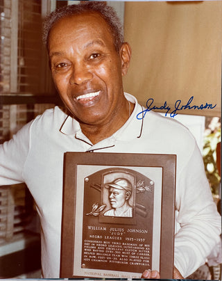 Judy Johnson Autographed 8x10 Baseball Photo (Beckett)