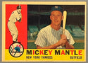 Mickey Mantle 1960 Topps Baseball Card #350